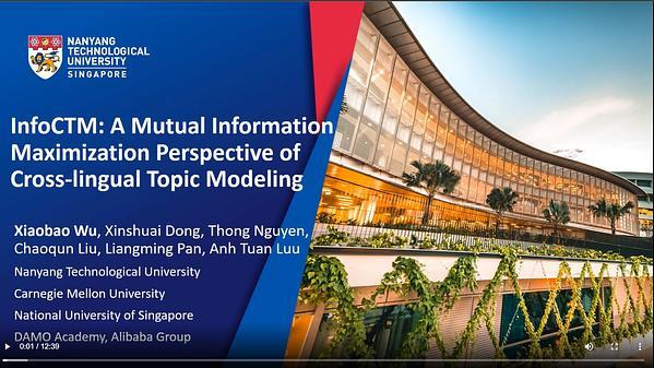 InfoCTM: A Mutual Information Maximization Perspective of Cross-lingual Topic Modeling