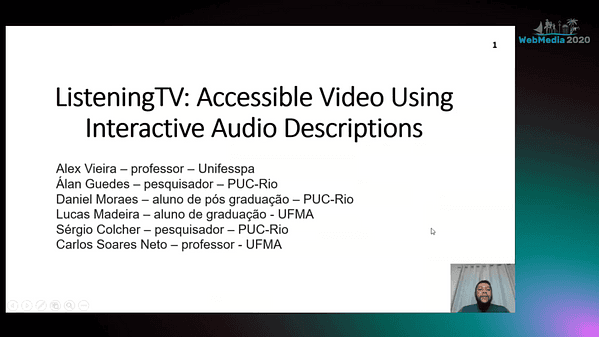 ListeningTV: Accessible Video Using Interactive Audio Descriptions
