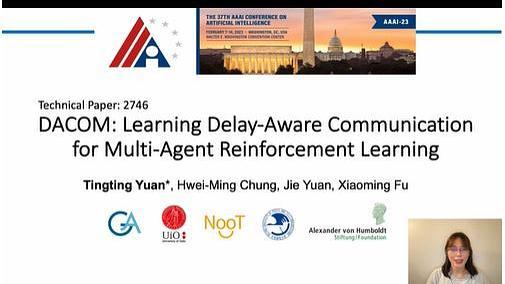 DACOM: Learning Delay-Aware Communication for Multi-Agent Reinforcement Learning