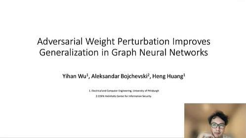 Adversarial Weight Perturbation Improves Generalization in Graph Neural Networks
