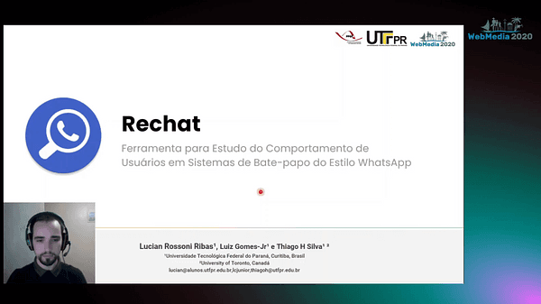 Rechat: Ferramenta para Estudo do Comportamento de Usuáriosem Sistemas de Bate-papo do Estilo WhatsApp