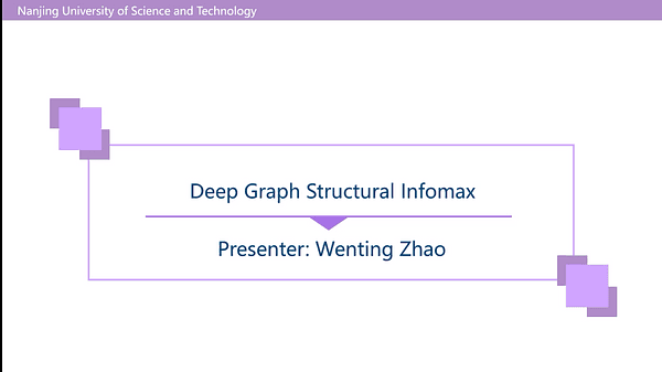 Deep Graph Structural Infomax