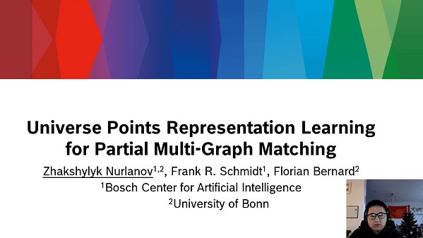 Universe Points Representation Learning for Partial Multi-Graph Matching