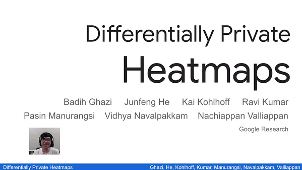Differentially Private Heatmaps