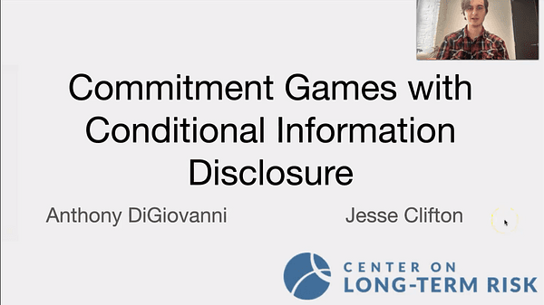 Commitment Games with Conditional Information Disclosure