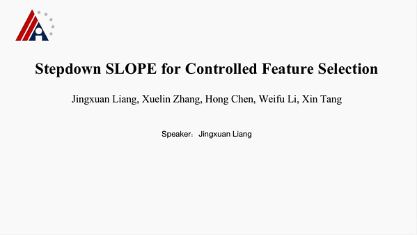 Stepdown SLOPE for Controlled Feature Selection