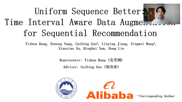 Uniform Sequence Better: Time Interval Aware Data Augmentation for Sequential Recommendation