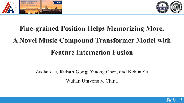 Fine-grained Position Helps Memorizing More, A Novel Music Compound Transformer Model with Feature Interaction Fusion