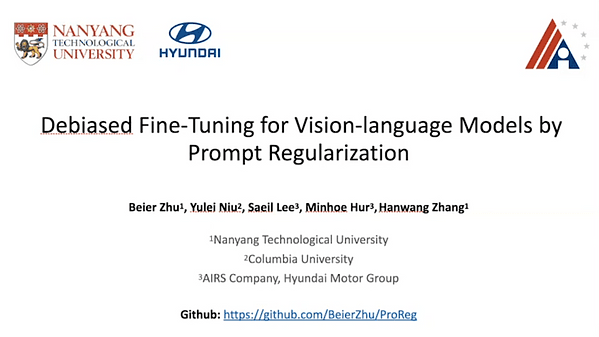 Debiased Fine-Tuning for Vision-language Models by Prompt Regularization