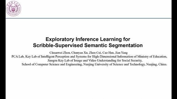 Exploratory Inference Learning for Scribble Supervised Semantic Segmentation