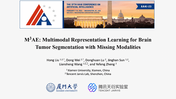 M3AE: Multimodal Representation Learning for Brain Tumor Segmentation with Missing Modalities