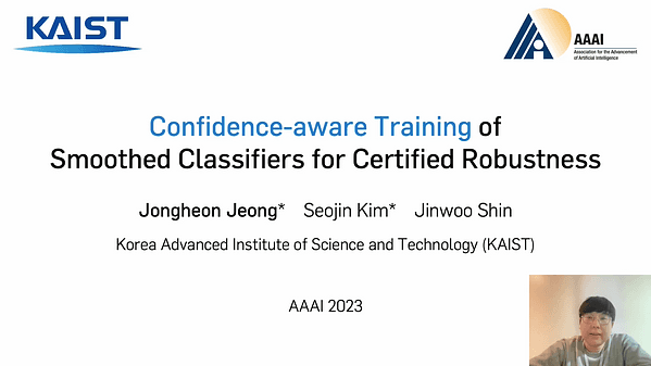 Confidence-aware Training of Smoothed Classifiers for Certified Robustness