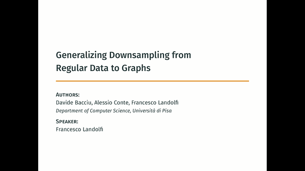 Generalizing Downsampling from Regular Data to Graphs