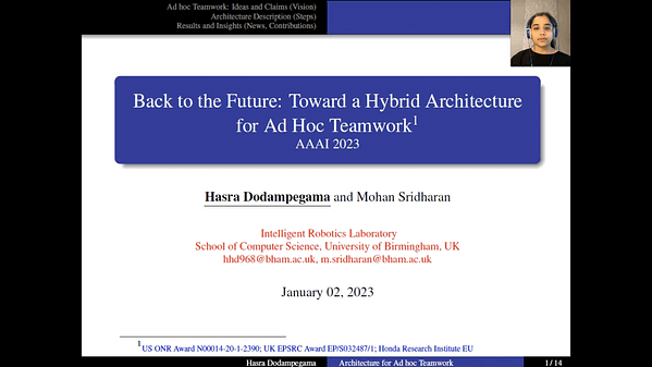 Back to the Future: Toward a Hybrid Architecture for Ad Hoc Teamwork