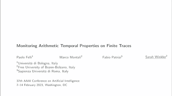 Monitoring Arithmetic Temporal Properties on Finite Traces