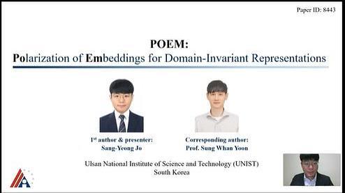 POEM: Polarization of Embeddings for Domain-Invariant Representations