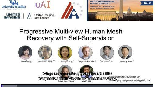 Progressive Multi-view Human Mesh Recovery with Self-Supervision