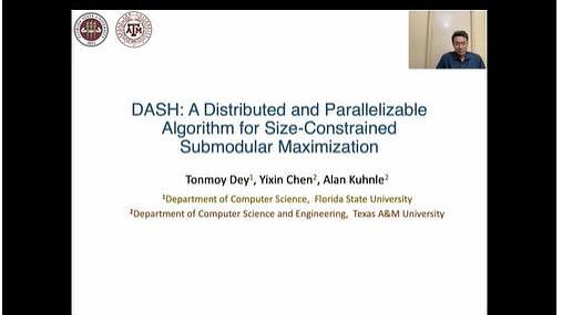 DASH: A Distributed and Parallelizable Algorithm for Size-Constrained Submodular Maximization