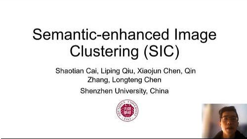 Semantic-enhanced Image Clustering