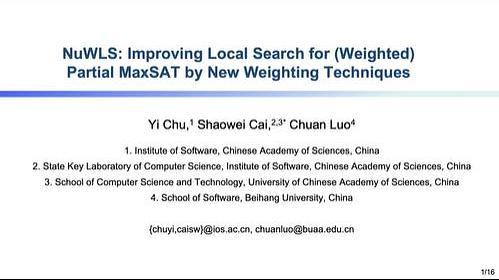 NuWLS: Improving Local Search for (Weighted) Partial MaxSAT by New Weighting Techniques