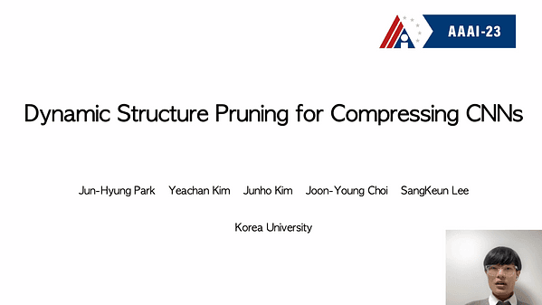Dynamic Structure Pruning for Compressing CNNs