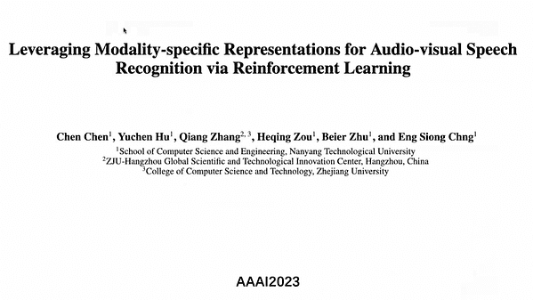 Leveraging Modality-specific Representations for Audio-visual Speech Recognition via Reinforcement Learning