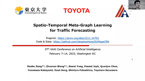 Spatio-Temporal Meta-Graph Learning for Traffic Forecasting