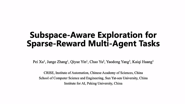 Subspace-Aware Exploration for Sparse-Reward Multi-Agent Tasks