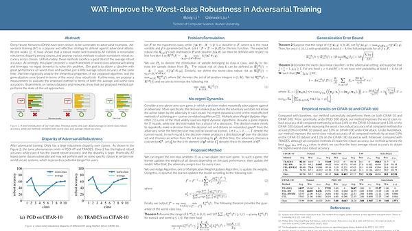 WAT: Improve the Worst-class Robustness in Adversarial Training