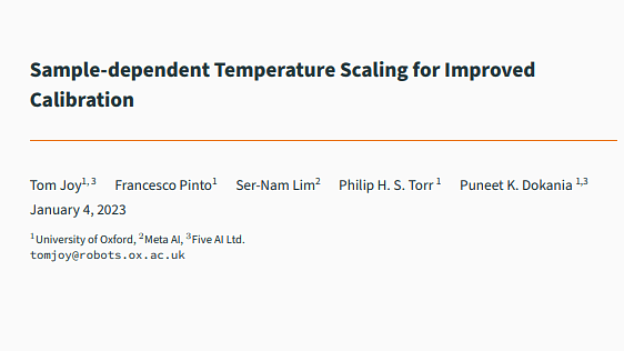 Sample-dependent Adaptive Temperature Scaling for Improved Calibration