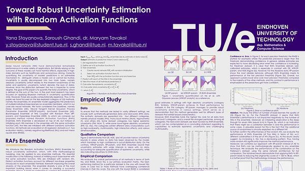 Toward Robust Uncertainty Estimation with Random Activation Functions