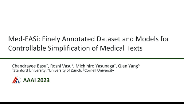 Med-EASi: Finely Annotated Dataset and Models for Controllable Simplification of Medical Texts