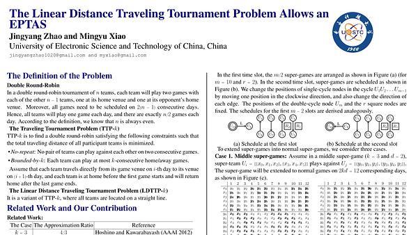 The Linear Distance Traveling Tournament Problem Allows an EPTAS