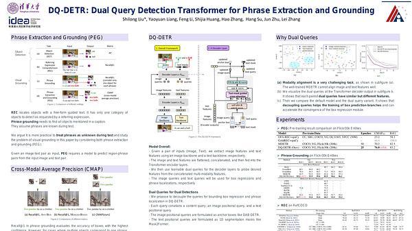 DQ-DETR: Dual Query Detection Transformer for Phrase Extraction and Grounding