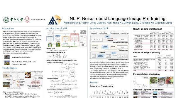 NLIP: Noise-robust Language-Image Pre-training