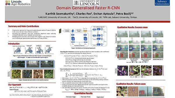 Domain Generalised Faster R-CNN