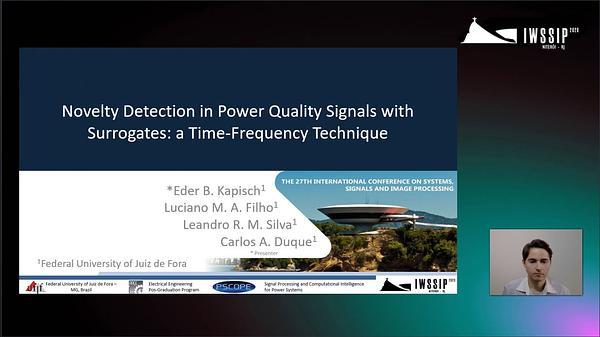 Novelty Detection in Power Quality Signals with Surrogates: a Time-Frequency Technique