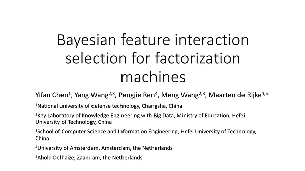 Bayesian Feature Interaction Selection for Factorization Machines