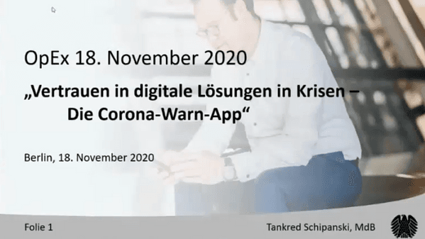 Vertrauen in digitale Lösungen während der Krise: Die Corona Warn - App