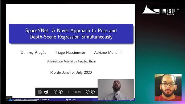 SpaceYNet: A Novel Approach to Pose and Depth-Scene Regression Simultaneously