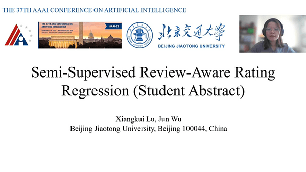 Semi-supervised Review-Aware Rating Regression (Student Abstract)