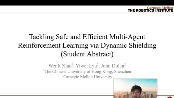 Tackling Safe and Efficient Multi-Agent Reinforcement Learning via Dynamic Shielding (Student Abstract)