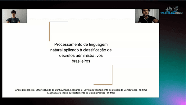 Processamento de linguagem natural aplicado à classificação de decretos administrativos brasileiros