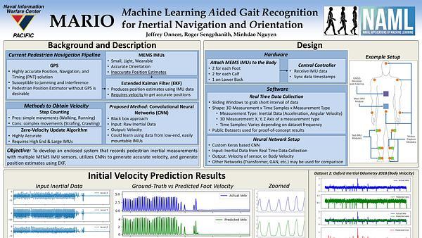 Machine Learning Aided Gait Recognition for Inertial Navigation and Orientation (MARIO)