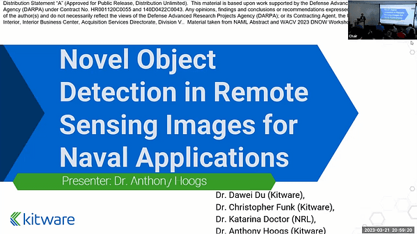 Novel Object Detection in Remote Sensing Images for Naval Applications