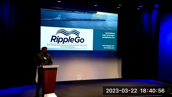 RippleGo - First AI-Based Voyage Planning and Predictive Analytics Software for the US Inland Waterways