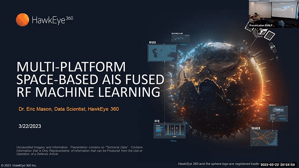 Multi-Platform Space-Based AIS Fused RF Machine Learning