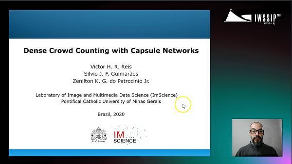 Dense Crowd Counting with Capsule Networks