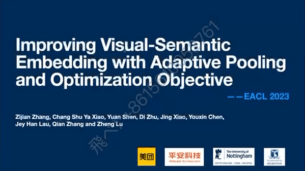 Improving Visual-Semantic Embedding with Adaptive Pooling and Optimization Objective