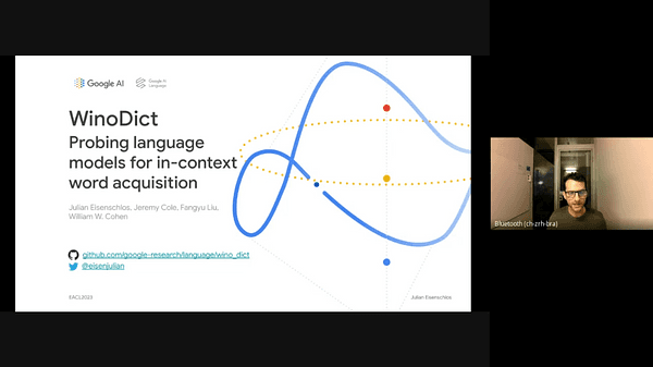 WinoDict: Probing language models for in-context word acquisition